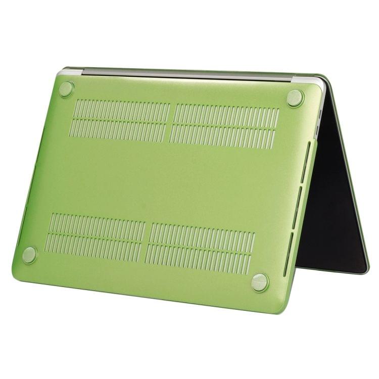 For 2016 New Macbook Pro 13.3 inch A1706 & A1708 Laptop PC + Metal Oil Surface Protective Case (Green)