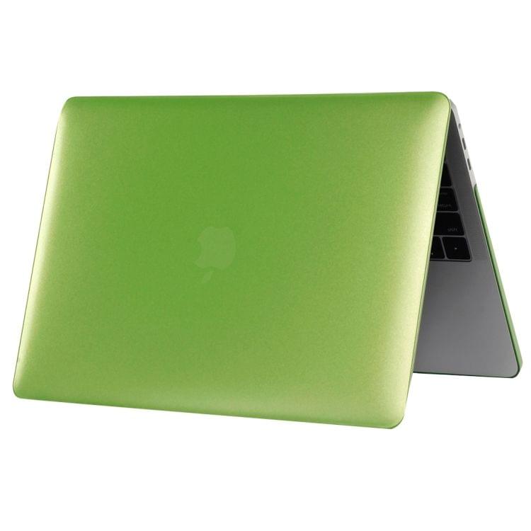 For 2016 New Macbook Pro 13.3 inch A1706 & A1708 Laptop PC + Metal Oil Surface Protective Case (Green)