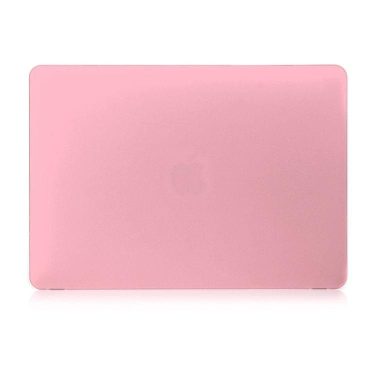 ENKAY Hat-Prince 2 in 1 Frosted Hard Shell Plastic Protective Case + Europe Version Ultra-thin TPU Keyboard Protector Cover for 2016 MacBook Pro 15.4 Inch with Touch Bar (A1707) (Pink)