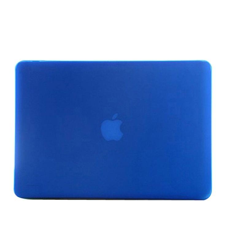 Frosted Hard Plastic Protection Case for Macbook Pro 13.3 inch(Blue)