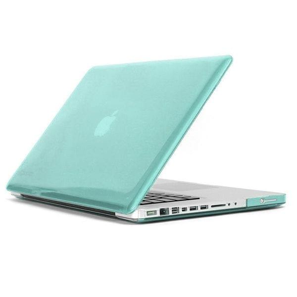 ENKAY for MacBook Pro 13.3 inch (US Version) / A1278 4 in 1 Crystal Hard Shell Plastic Protective Case with Screen Protector & Keyboard Guard & Anti-dust Plugs(Green)
