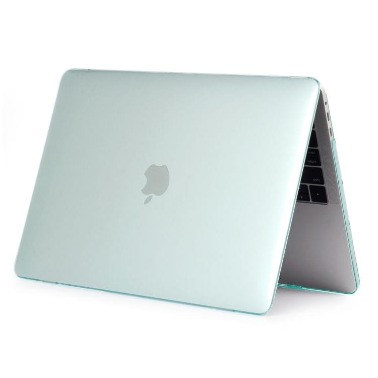 Laptop Crystal Style PC Protective Case for MacBook Pro 13.3 inch A1989 (2018) (Green)