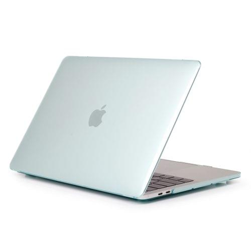 Laptop Crystal Style PC Protective Case for MacBook Pro 13.3 inch A1989 (2018) (Green)
