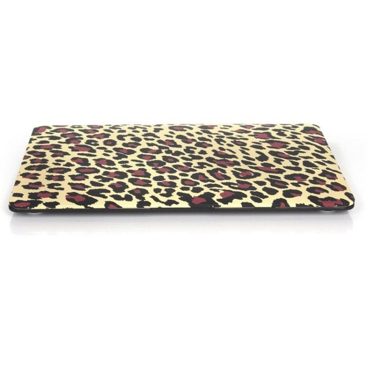 Leopard Texture Frosted Hard Shell Plastic Protective Case for Macbook 12 inch