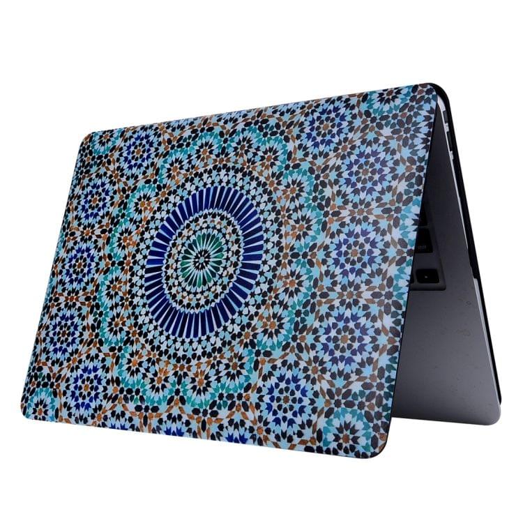 For Macbook Air 11.6 inch (2011 - 2013) A1370 & A1465 / MD711 / MC968 / MC969 / MD712 / MD224 Morocco Mosaic Pattern Laptop Water Decals PC Protective Case