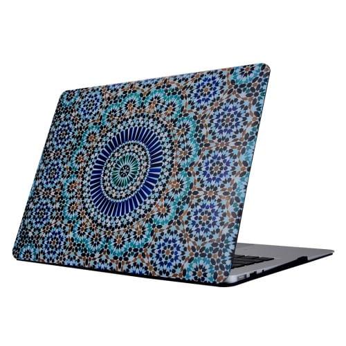 For Macbook Air 11.6 inch (2011 - 2013) A1370 & A1465 / MD711 / MC968 / MC969 / MD712 / MD224 Morocco Mosaic Pattern Laptop Water Decals PC Protective Case