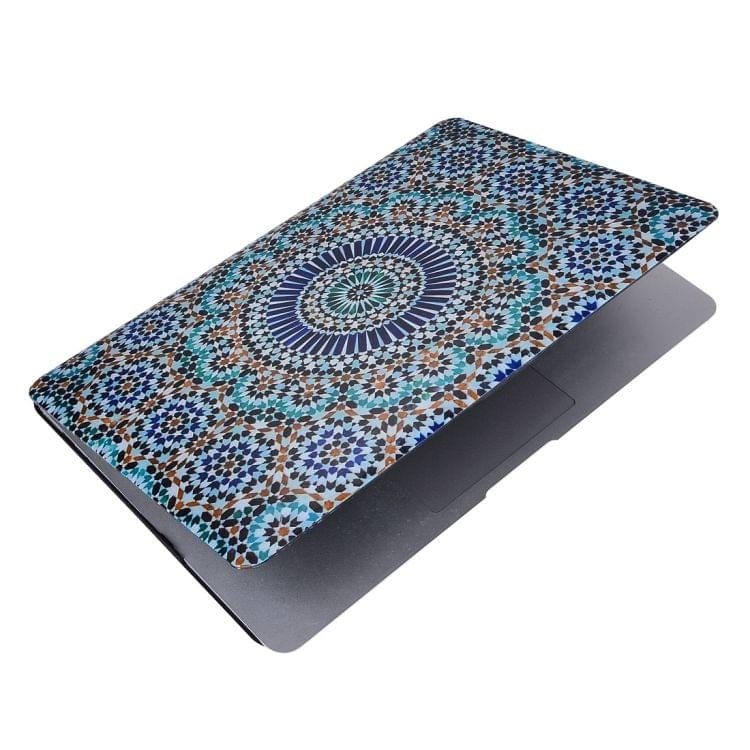 For Macbook Air 11.6 inch (2011 - 2013) A1370 & A1465 / MD711 / MC968 / MC969 / MD712 / MD224 Morocco Mosaic Pattern Laptop Water Decals PC Protective Case