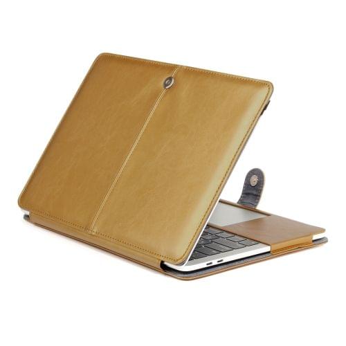 Crazy Horse Texture Horizontal Flip Leather PU Case for MacBook Pro 15.4 inch A1990 (2018)