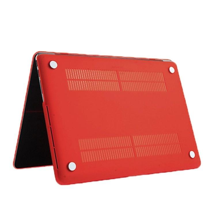 Laptop Frosted Hard Plastic Protection Case for Macbook Pro Retina 13.3 inch(Red)