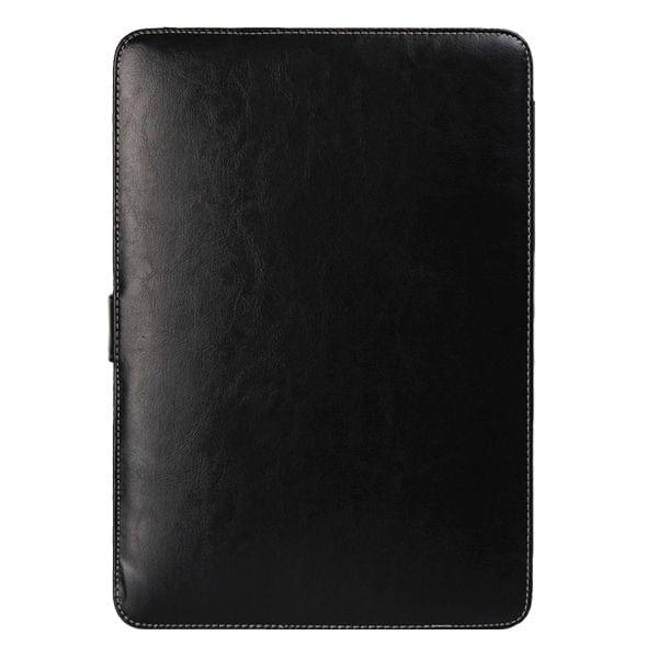 Notebook Leather Case with Snap Fastener for 13.3 inch MacBook Pro Retina(Black)