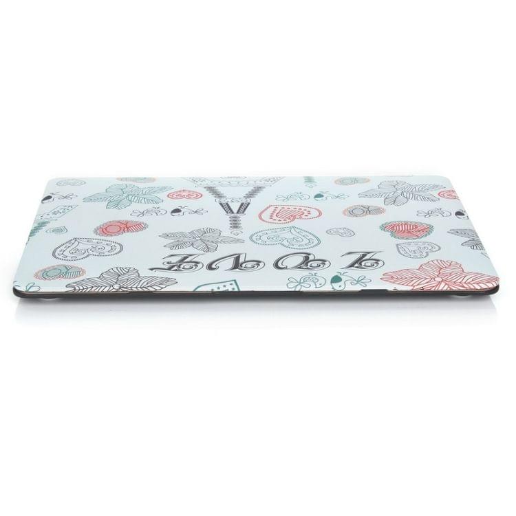 Love Tower Pattern Frosted Hard Shell Plastic Protective Case for Macbook 12 inch