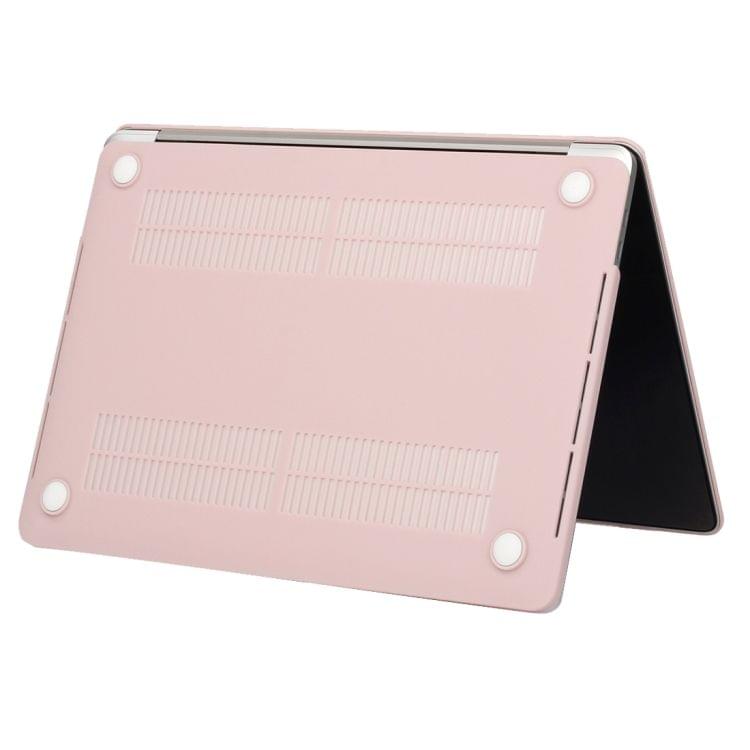 Laptop Frosted Texture PC Protective Case for 2016 New Macbook Pro 13.3 inch A2159 & A1706 & A1708(Pink)