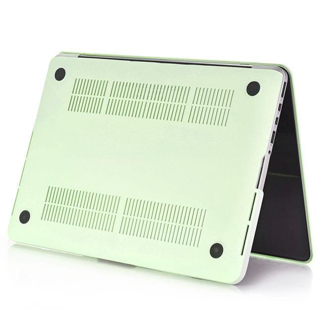 Cream Style Laptop Plastic Protective Case for MacBook Pro 13.3 inch (2019) (Green)