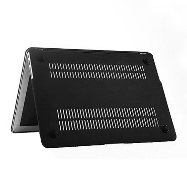 Frosted Hard Plastic Protection Case for Macbook Air 11.6 inch(Black)