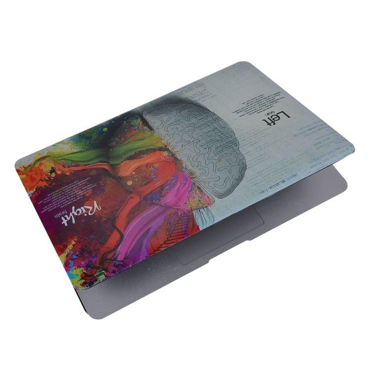 For 2016 New MacBook Pro 15.4 inch with Touchbar (A1707) Left Brain Right Brain Pattern Laptop Water Decals PC Protective Case