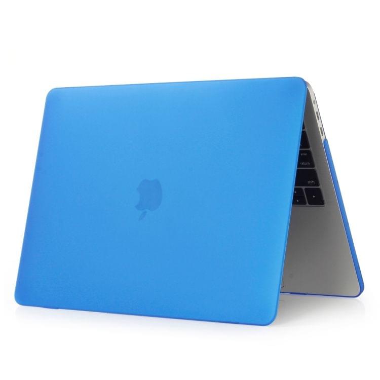 Laptop Frosted Style PC Protective Case for MacBook Pro 13.3 inch A1989 (2018)(Dark Blue)