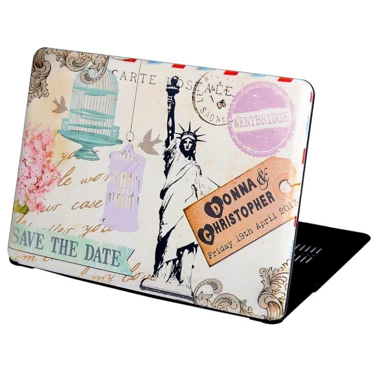 the Statue of Liberty Patterns Apple Laptop PC Protective Case for Macbook Air 13.3 inch