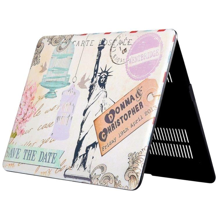 the Statue of Liberty Patterns Apple Laptop PC Protective Case for Macbook Air 13.3 inch