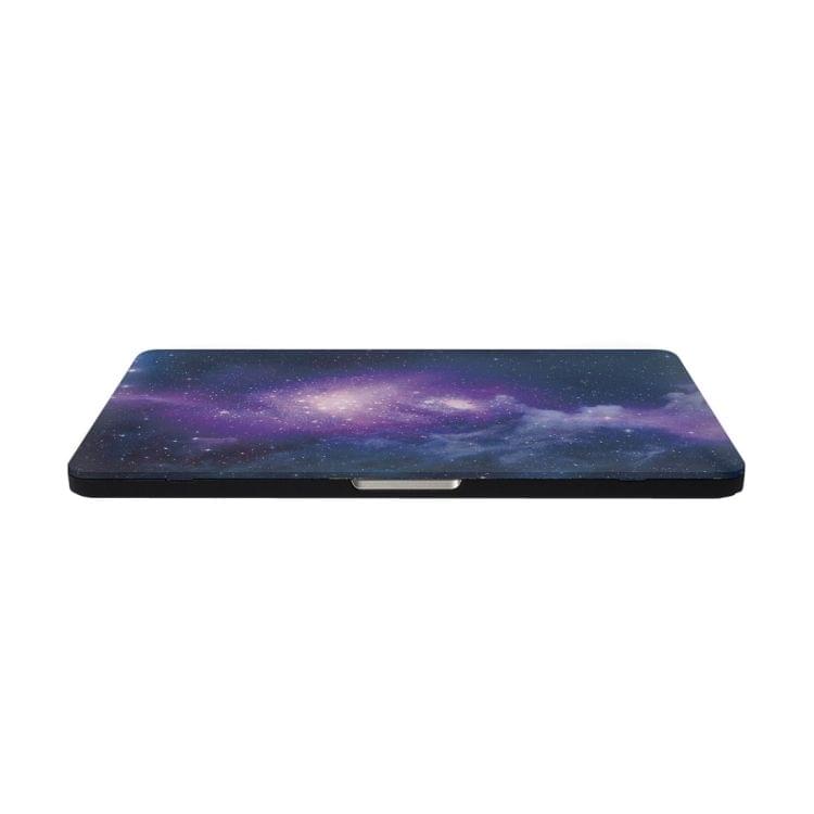 For Macbook Pro Retina 13.3 inch Starry Sky Patterns Apple Laptop Water Decals PC Protective Case(Blue)