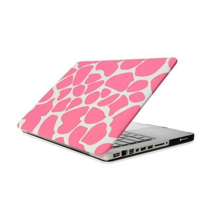 Sika Deer Texture Frosted Hard Plastic Protective Case for Macbook Pro 15.4 inch (Pink)