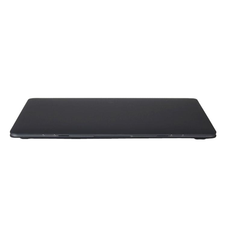 Laptop Translucent Frosted Hard Plastic Protective Case for Macbook 12 inch(Black)