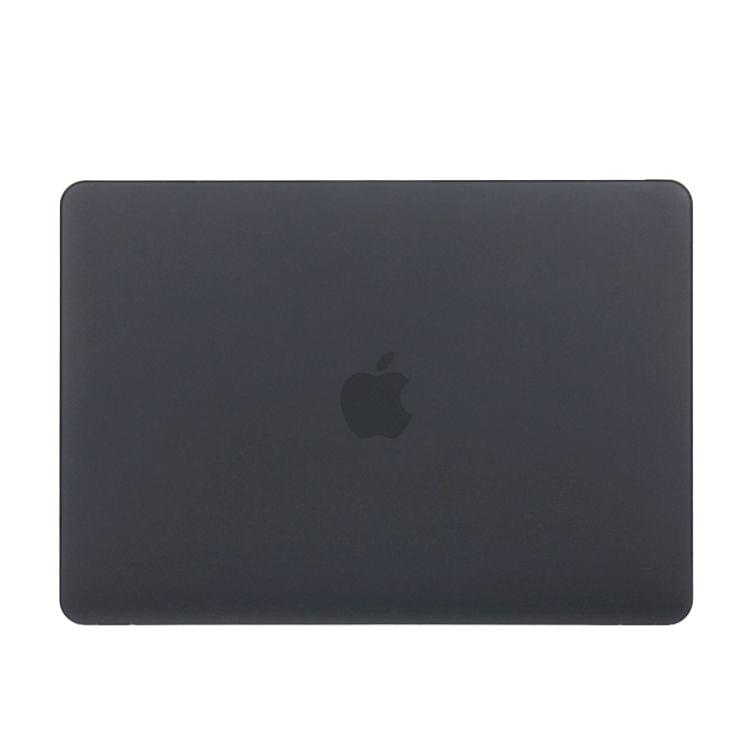 Laptop Translucent Frosted Hard Plastic Protective Case for Macbook 12 inch(Black)