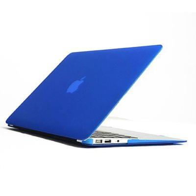 Laptop Crystal Hard Protective Case for MacBook Air 13.3 inch A1466 (2012 - 2017) / A1369 (2010 - 2012)(Dark Blue)