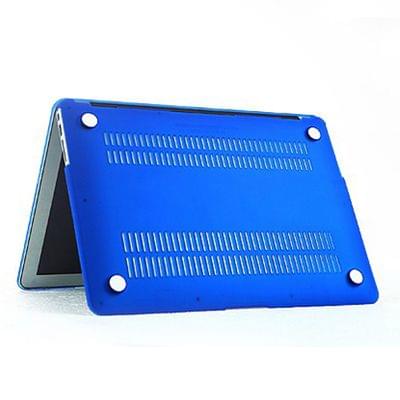Laptop Crystal Hard Protective Case for MacBook Air 13.3 inch A1466 (2012 - 2017) / A1369 (2010 - 2012)(Dark Blue)