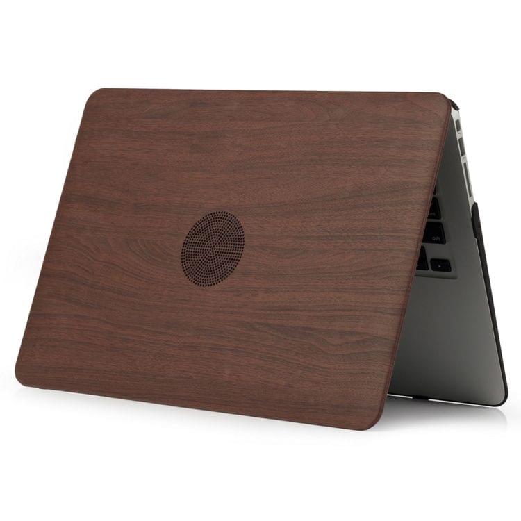 Wood Texture 04 Pattern Laptop PU Leather Paste Case for MacBook Retina 15.4 inch A1398