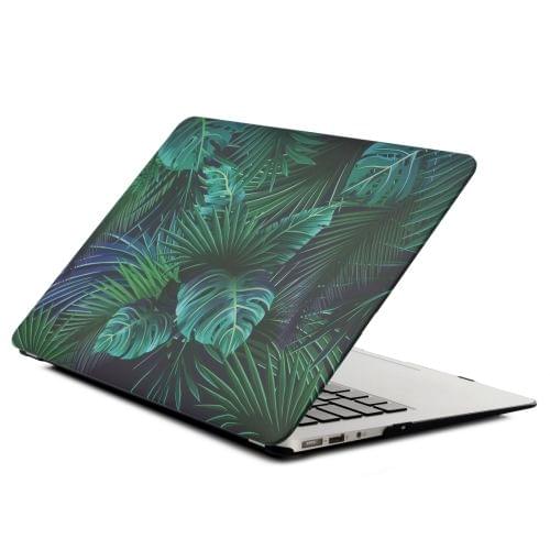 Palm Leaf Laptop Water Stick Style Protective Case for MacBook Air 13.3 inch A1932 (2018)