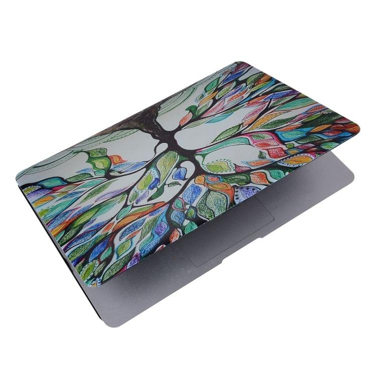 For Macbook Pro 13.3 inch (2011 - 2012) A1278 / MD313 / MC724 / MD101 / MD314 / MD102 Painted Tree Pattern Laptop Water Decals PC Protective Case