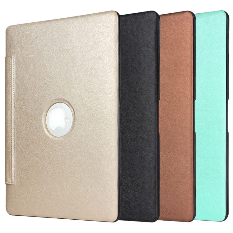 For Macbook Pro Retina 13.3 inch Silk Texture Apple Laptop United PU Protective Case(Black)