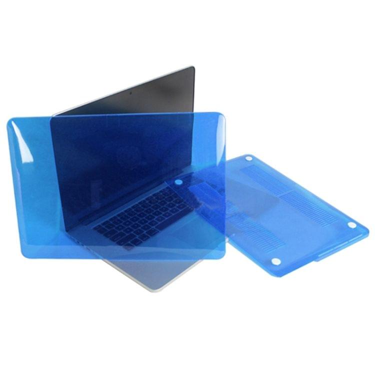Hard Crystal Protective Case for Macbook Pro Retina 15.4 inch(Blue)