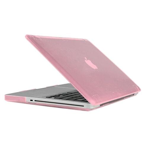 Laptop Frosted Hard Protective Case for MacBook Pro 13.3 inch A1278 (2009 - 2012)(Pink)