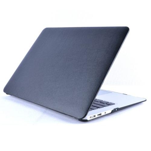 Laptop PU Leather Paste Case for MacBook Retina 15.4 inch A1398 (Black)