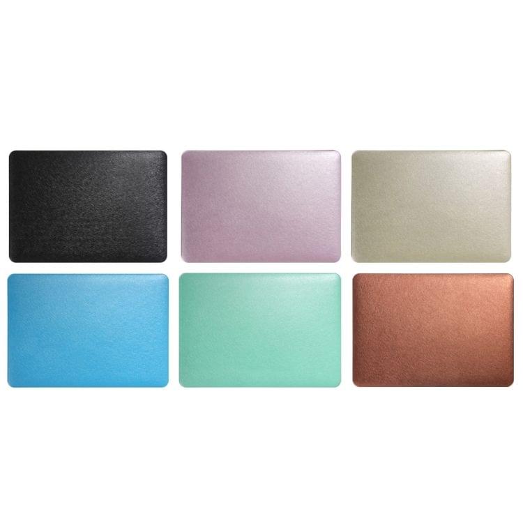 For Macbook Pro Retina 13.3 inch Silk Texture Apple Laptop PC Protective Case(Blue)
