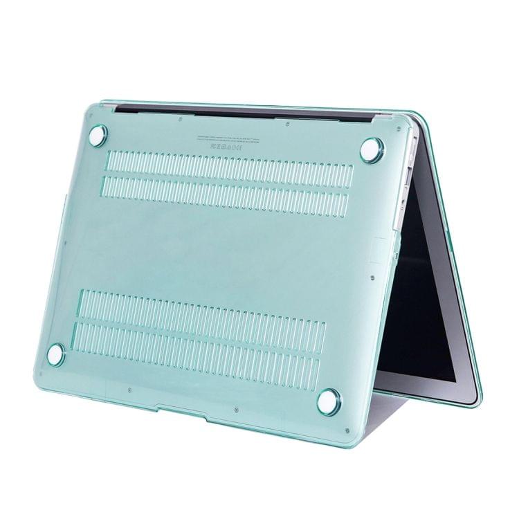 Laptop Crystal Hard Protective Case for MacBook Air 13.3 inch A1466 (2012 - 2017) / A1369 (2010 - 2012)(Green)