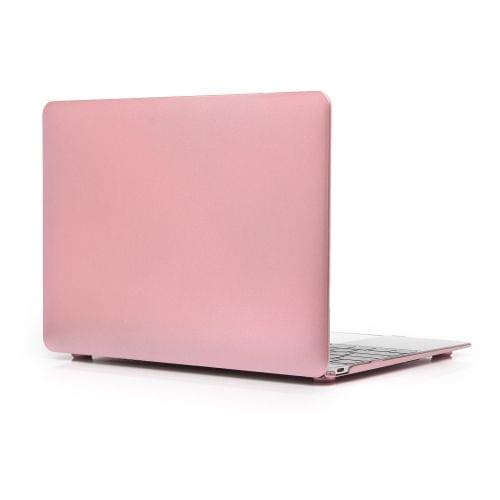 Laptop Metal Style Protective Case for MacBook Air 13.3 inch A1932 (2018)(Rose Gold)