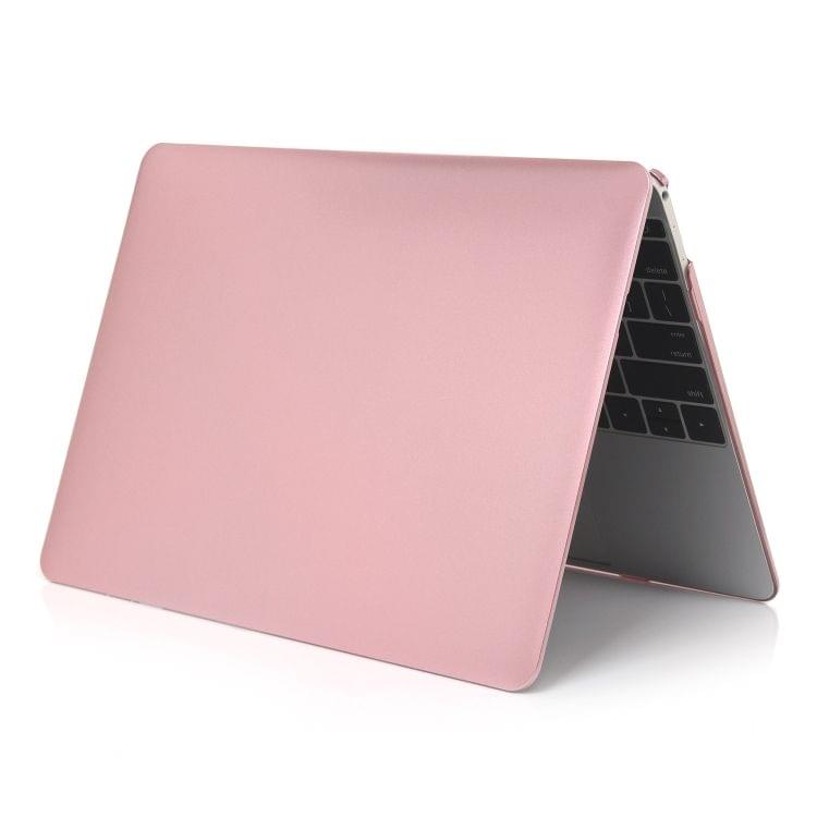 Laptop Metal Style Protective Case for MacBook Air 13.3 inch A1932 (2018)(Rose Gold)