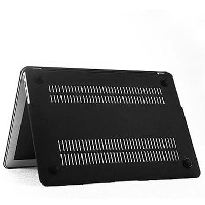 Laptop Crystal Hard Protective Case for MacBook Air 13.3 inch A1466 (2012 - 2017) / A1369 (2010 - 2012)(Black)