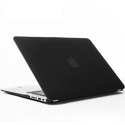 Laptop Crystal Hard Protective Case for MacBook Air 13.3 inch A1466 (2012 - 2017) / A1369 (2010 - 2012)(Black)