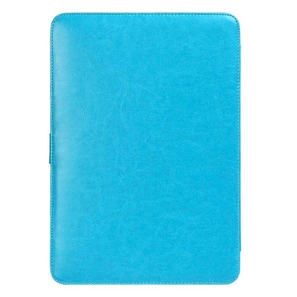 Notebook Leather Case with Snap Fastener for 11.6 inch MacBook Air(Blue)