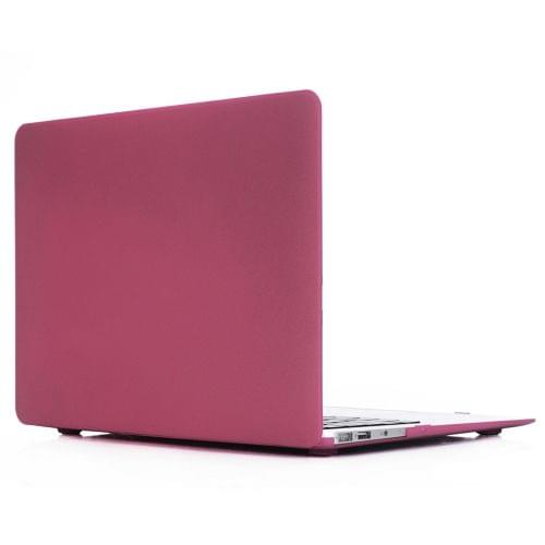 Quicksand Laptop Plastic Protective Case for Macbook Retina 13.3 inch A1502 / A1425 (Wine Red)