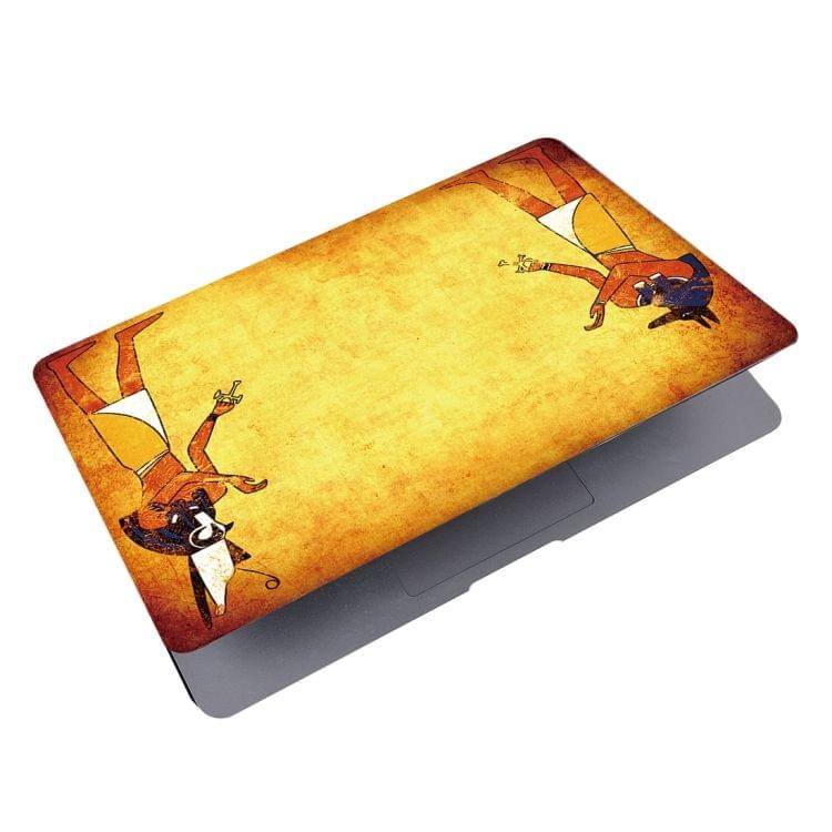 QT-2 Colorful Printing Laptop Plastic Protective Case for MacBook Pro 13.3 inch A1708 (2016 - 2017) / A1706 (2016 - 2017)