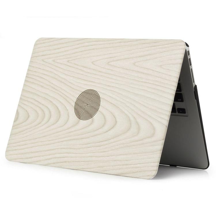 Wood Texture 02 Pattern Laptop PU Leather Paste Case for MacBook Air 13.3 inch A1932 (2018)