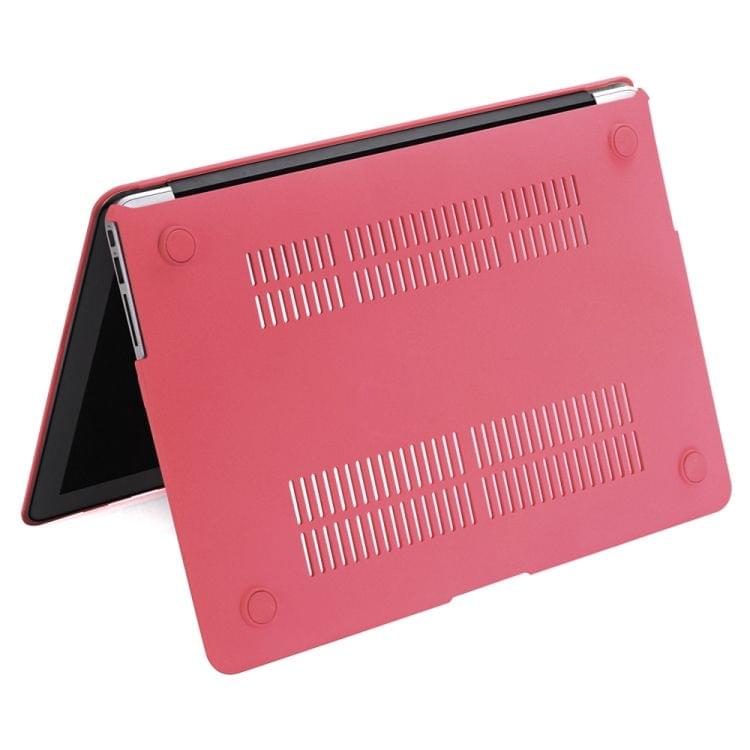 Quicksand Laptop Plastic Protective Case for MacBook Pro 15.4 inch A1707 (2016 - 2017) (Pink)