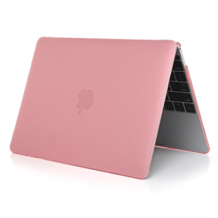 Laptop Crystal Style Protective Case for MacBook Air 13.3 inch A1932 (2018)(Pink)