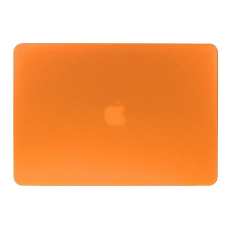 ENKAY for Macbook Pro Retina 13.3 inch (US Version) / A1425 / A1502 Hat-Prince 3 in 1 Frosted Hard Shell Plastic Protective Case with Keyboard Guard & Port Dust Plug(Orange)