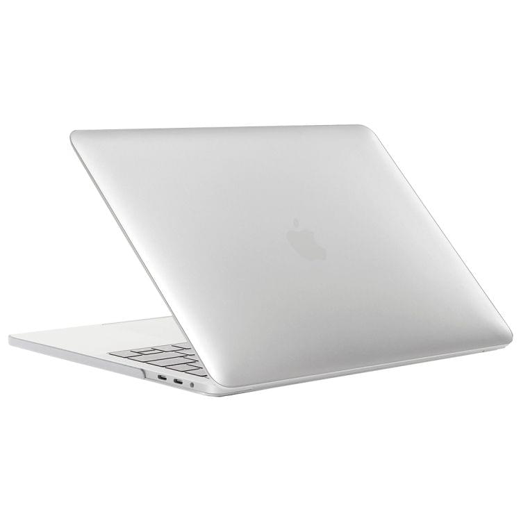 Laptop Metal Style Protective Case for MacBook Pro 15.4 inch A1990 (2018) (Silver)