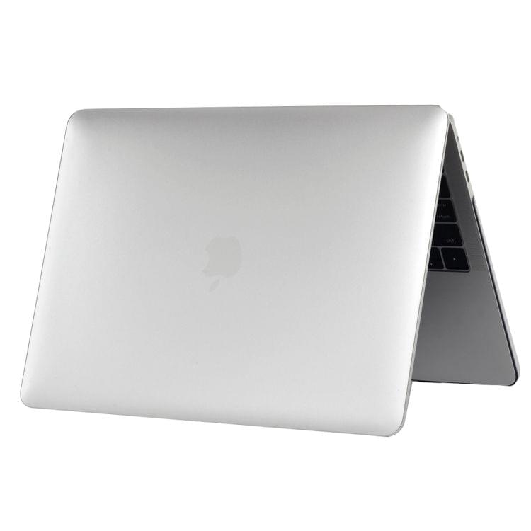 Laptop Metal Style Protective Case for MacBook Pro 15.4 inch A1990 (2018) (Silver)